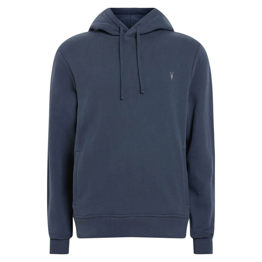 AllSaints Raven Pullover Ramskull Hoodie